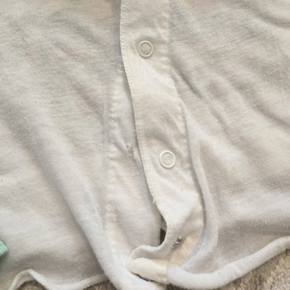 Vintage 1980s-1990s JC Penney Funny Graphic Long Sleeve Shirt Mint Green